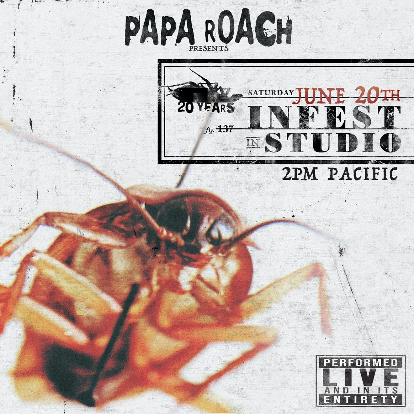 Papa-Roach-Infest-livestream-2020 - PrensaRock